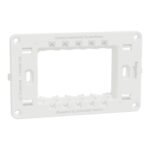Schneider M3TB01S_03 | Supporting Frame, Miluz E, 3 gang, white