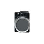 Schneider XA2EH021 | Complete push button, Easy Harmony XA2, plastic, flush, black, 22mm, push push, unmarked, 1NO