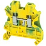 NSYTRV42PE | SCREW TERMINAL, PROTECTIVE EARTH, 2 POINTS, 4MMÂ², GREEN-YELLOW