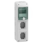 Schneider 13178 | Kaedra - for power outlet - 2 openings - 1 x 5 modules