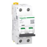Schneider A9F77606 | Miniature circuit breaker (MCB), Acti9 iC60N, 1P+N, 16A, C curve, 6000A (IEC/EN 60898-1), 10kA (IEC/EN 60947-2)