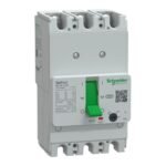Schneider G12F3A63 | Circuit breaker, GoPact MCCB 125, 3 poles, 30kA at 415VAC, 63A rating, TMD trip unit, adjustable thermal protection