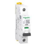 Schneider A9F75116 | Miniature circuit breaker (MCB), Acti9 iC60N, 1P, 16A, D curve, 6000A (IEC/EN 60898-1), 10kA (IEC/EN 60947-2)