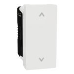 Schneider M3TB31_ROL | Roller blind switch, Miluz E, 10A, 250V, 1 Module, White