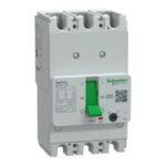Schneider G12T3A100 | Circuit breaker, GoPact MCCB 125, 3 poles, 10kA at 415VAC, 100A rating, TMD trip unit, adjustable thermal protection