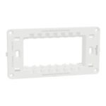 Schneider M3TB01S_04 | Supporting Frame, Miluz E, 4 gang, white