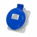 23233 | Famatel 32A 3 Pin 240V IP44 Angled Panel Socket