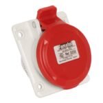23330 | Famatel 16A 4 Pin 415V IP44 Angled Panel Socket