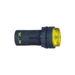 Schneider XB7EW35B1P | orange illuminated pushbutton Ø 22 - spring return - 24 V - 1NO