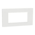 Schneider M3TB04_WE | Cover frame, Miluz E, 4 gang, White