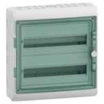 Schneider 13984 | Kaedra - for modular device - 2 x 18 modules - 1+1 terminal blocks