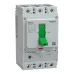 Schneider G40N3A250 | Circuit breaker, GoPact MCCB 400, 3 poles, 50kA at 415VAC, 250A rating, TMD trip unit, adjustable thermal protection
