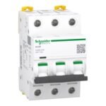 Schneider A9F77350 | Miniature circuit-breaker, Acti9 iC60N, 3P, 50 A, C curve, 6000 A (IEC 60898-1), 10 kA (IEC 60947-2)