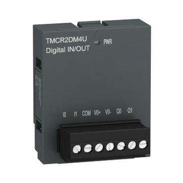 Schneider TMCR2DM4U | cartridge M200 - 2 Digital inputs and 2 Transistor sink outputs