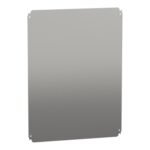 Schneider NSYMM86 | Plain mounting plate H800xW600mm made of galvanised sheet steel