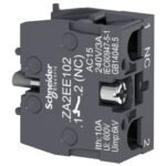 Schneider ZA2EE102 Harmony | Single contact block for head Ø22, 1 NC