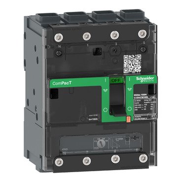Schneider C11E6TM032L | Circuit breaker, ComPacT NSXm 63E, 16kA/415VAC, 4 poles 3D, TMD trip unit 32A,