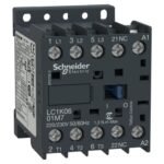 Schneider LC1K0601M7 | TeSys K contactor - 3P - AC-3 <= 440 V 6 A - 1 NC aux. - 220...230 V AC coil