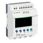 Schneider SR2B121FU | compact smart relay Zelio Logic - 12 I O - 100.240 V AC - clock - display