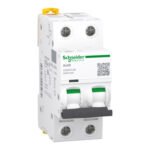 Schneider A9F87240 | Miniature circuit-breaker, Acti9 iC60H, 2P, 40 A, C curve, 10000 A (IEC 60898-1), 15 kA (IEC 60947-2)