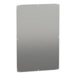 Schneider NSYMM128 | Plain mounting plate H1200xW800mm made of galvanised sheet steel