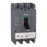 Schneider LV563305 | circuit breaker EasyPact CVS630F, 36 kA at 415 VAC, 500 A rating thermal magnetic TM-D trip unit, 3P 3d