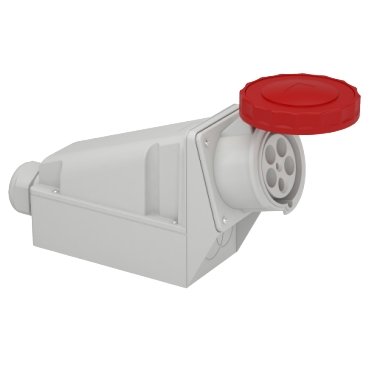 Schneider 81195 | PratiKa industrial socket - 125 A - 3P + N + E - 380...415 V AC - IP67