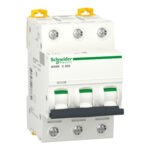 Schneider A9K24350 | Miniature circuit-breaker, Acti9 iK60N, 3P, 50 A, C curve, 6000 A (IEC 60898-1)