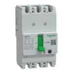 Schneider G12E3A32 | Circuit breaker, GoPact MCCB 125, 3 poles, 15kA at 415VAC, 32A rating, TMD trip unit, adjustable thermal protection
