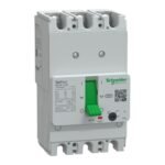 Schneider G12E3A40 | Circuit breaker, GoPact MCCB 125, 3 poles, 15kA at 415VAC, 40A rating, TMD trip unit, adjustable thermal protection