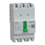 Schneider G12E3F100 | Circuit breaker, GoPact MCCB 125, 3 poles, 15kA at 415VAC, 100A rating, TMD trip unit, fixed thermal protection