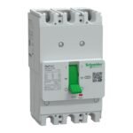 Schneider G12E3F50 | Circuit breaker, GoPact MCCB 125, 3 poles, 15kA at 415VAC, 50A rating, TMD trip unit, fixed thermal protection