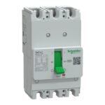 Schneider G12F3F125 | Circuit breaker, GoPact MCCB 125, 3 poles, 30kA at 415VAC, 125A rating, TMD trip unit, fixed thermal protection