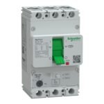 Schneider G20F3A160 | Circuit breaker, GoPact MCCB 200, 3 poles, 36kA at 415VAC, 160A rating, TMD trip unit, adjustable thermal protection