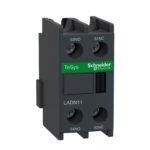 Schneider LADN11 TeSys | Auxiliary contact block, TeSys D, 1NO + 1NC, front mounting, screw terminals