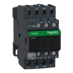Schneider LC1D128B7 Contactor | TeSys D contactor - 4P(2 NO + 2 NC) - AC-1 - <= 440 V 25 A - 24 V AC coil