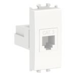 Schneider LMR6231001 Easy Styl | Easy Styl - 1 module Phone Socket Cat 3 - White
