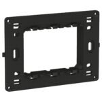Schneider LMR7063003 | Easy Styl Modular Fixing Frame 3 modules Black