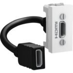Schneider MGU3.430.18 | Unica - HDMI data connector type A - 1 module - white