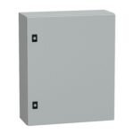 Schneider NSYCRN65200 | Spacial CRN plain door w/o mount.plate. H600xW500xD200 IP66 IK10 RAL7035..