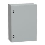Schneider NSYCRN75250 | Spacial CRN plain door w/o mount.plate. H700xW500xD250 IP66 IK10 RAL7035..