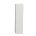 Schneider NU986418 | New Unica - 2 x blind cover - 1/2 module - white