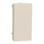 Schneider NU986544 | Blind cover, New Unica, 1 module, beige