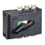 Schneider 31332 | switch disconnector, Compact INS1000 , 1000 A, standard version with black rotary handle, 3 poles