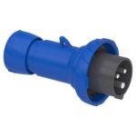 Schneider PKE16M723 | PratiKa wander plug - straight - 16 A - 2P + E - 200...250 V AC - IP67