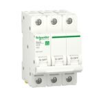 Schneider R9F32363 3P | 3P, 4500A (IEC/EN 60898-1), 63A, C curve, Miniature circuit breaker (MCB), Resi9