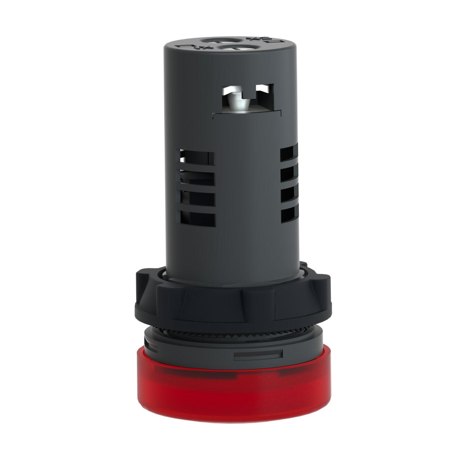 Schneider XA2EVM4LC Harmony | Pilot light, plastic, red, Ø 22 mm, with integral LED, 220…230V AC, Anti-interference - Image 3