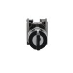 Schneider XB4BG33 Harmony | Key switch selector, metal, black, Ø22, key n°455, 3 positions, stay put, 2 NO