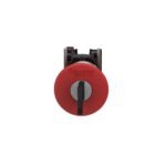 Schneider XB4BS9445 | Emergency stop switching off, metal, red mushroom, Ø40, Ø22, trigger latching key release, 1 NO + 1 NC