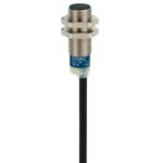 Telemecanique XS612B1MAL2 | Inductive proximity sensors XS, inductive sensor XS6 M12, L54mm, brass, Sn4mm, 24...240VAC/DC, cable 2 m